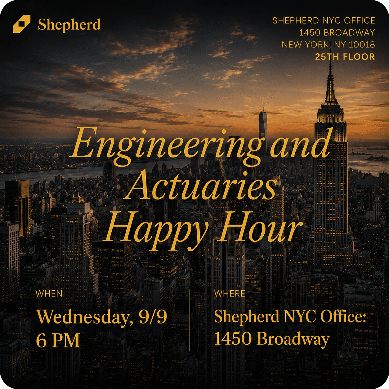 Engineering & Actuaries Happy Hour