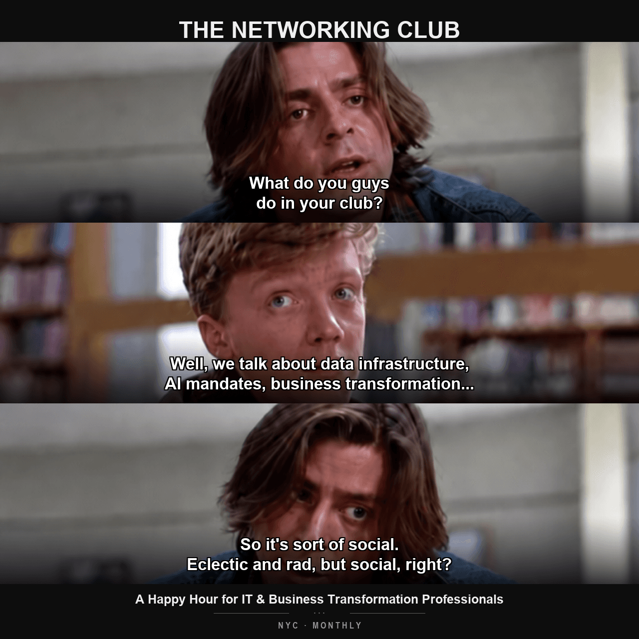The Networking Club: Happy Hour for IT & Transformation Leaders