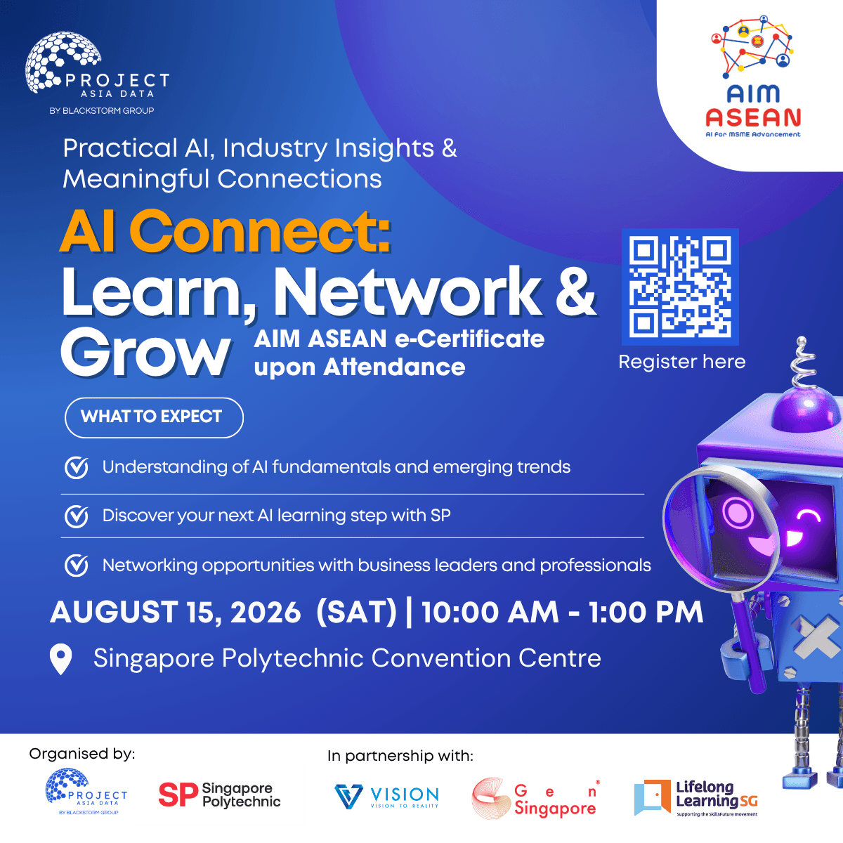AI Connect: Learn, Network & Grow – AIM ASEAN Certification