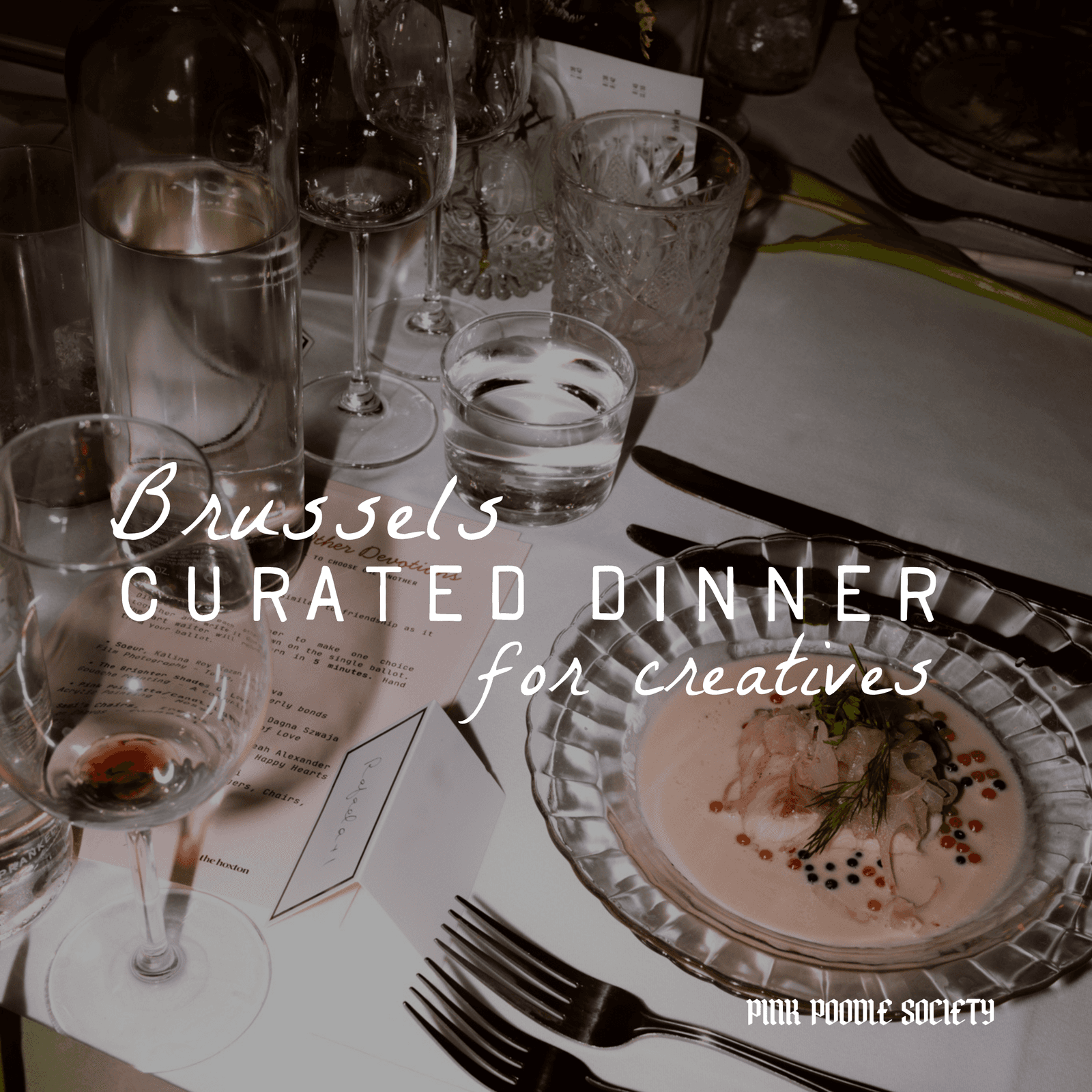 Brussels | Curated Dinner for Creatives