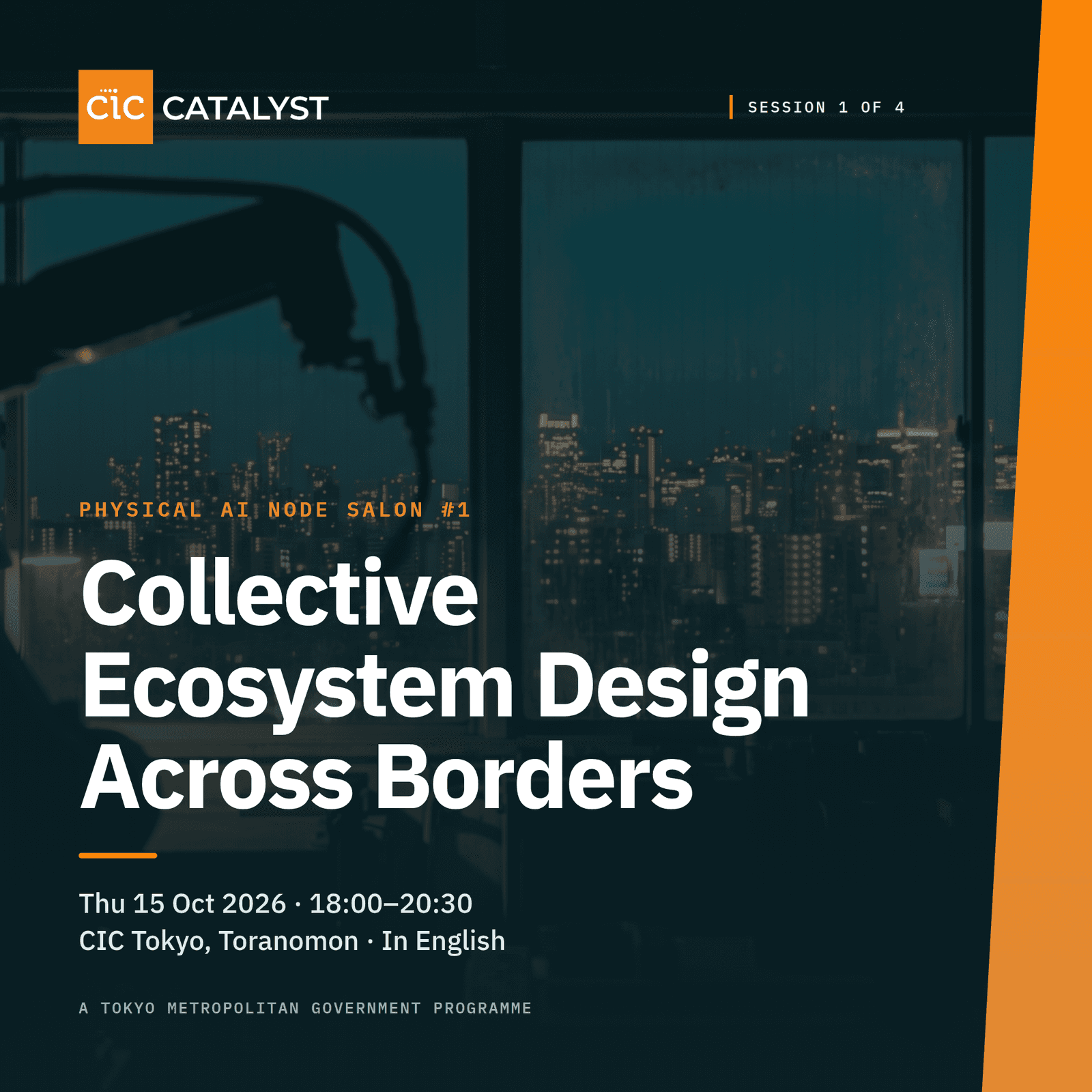 Physical AI Node Salon #1: Collective Ecosystem Design Across Borders