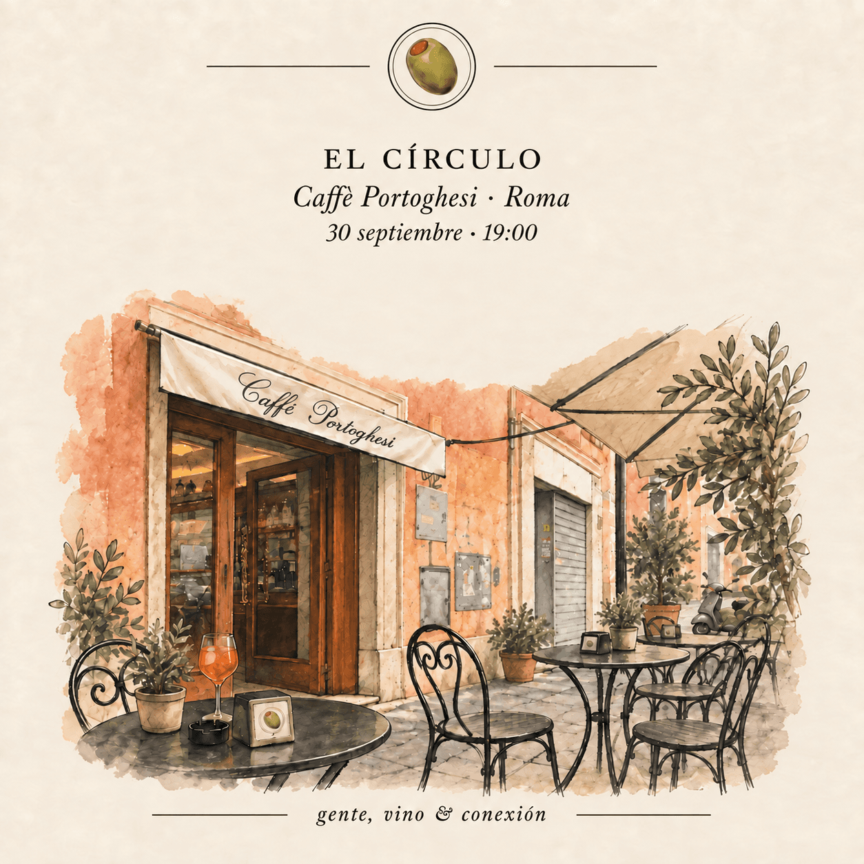 El Círculo | Spain in Rome — Aperitivo 🫒