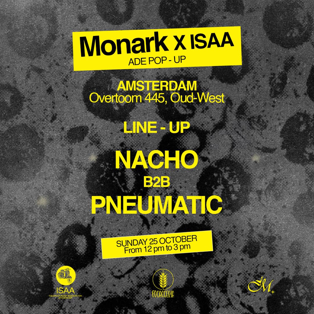 ADE: ISAA X MONARK POP UP