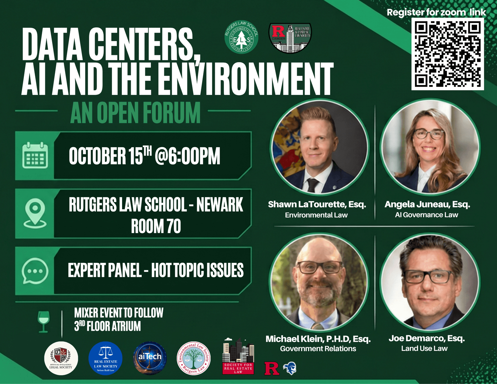 Data Centers, AI and the Environment: An Open Forum