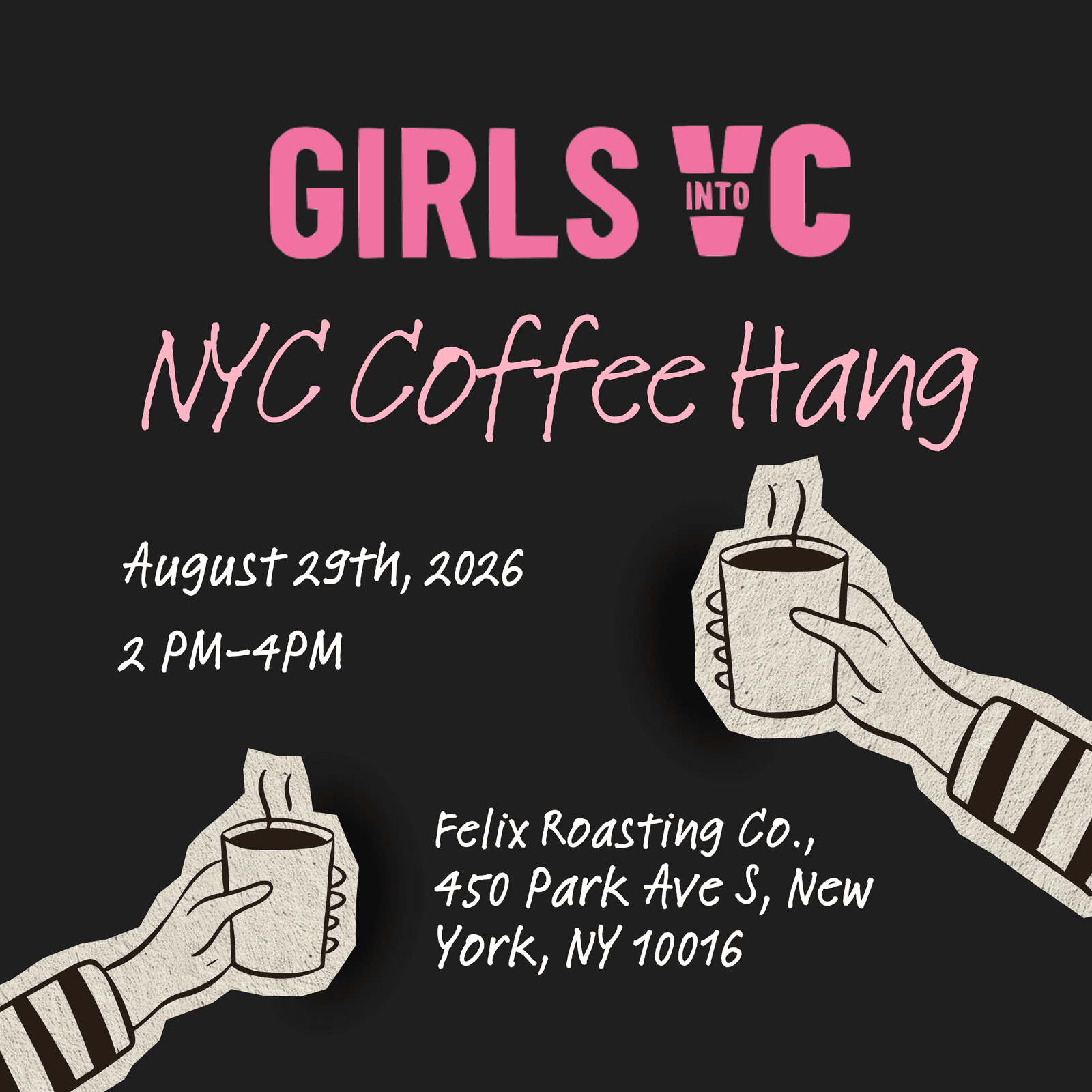 Girls Into VC NYC Coffee Hang
