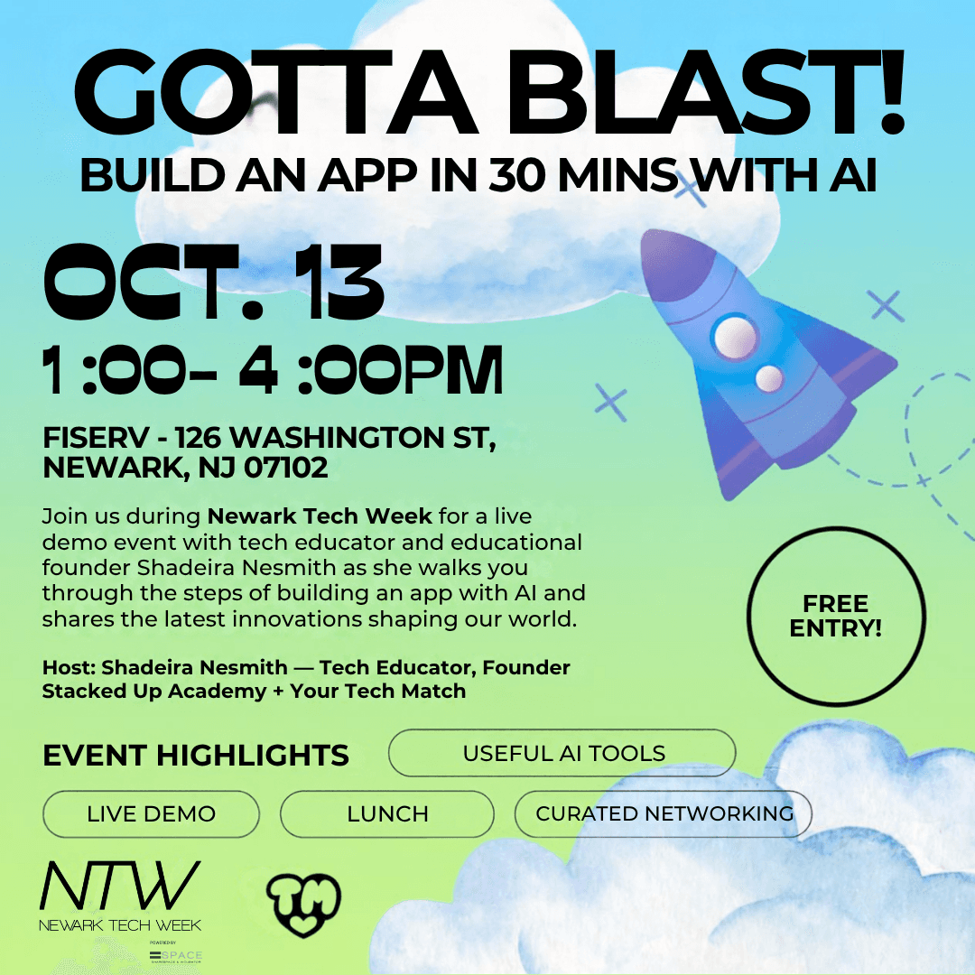 Gotta Blast: Launch An App with AI in 30 mins