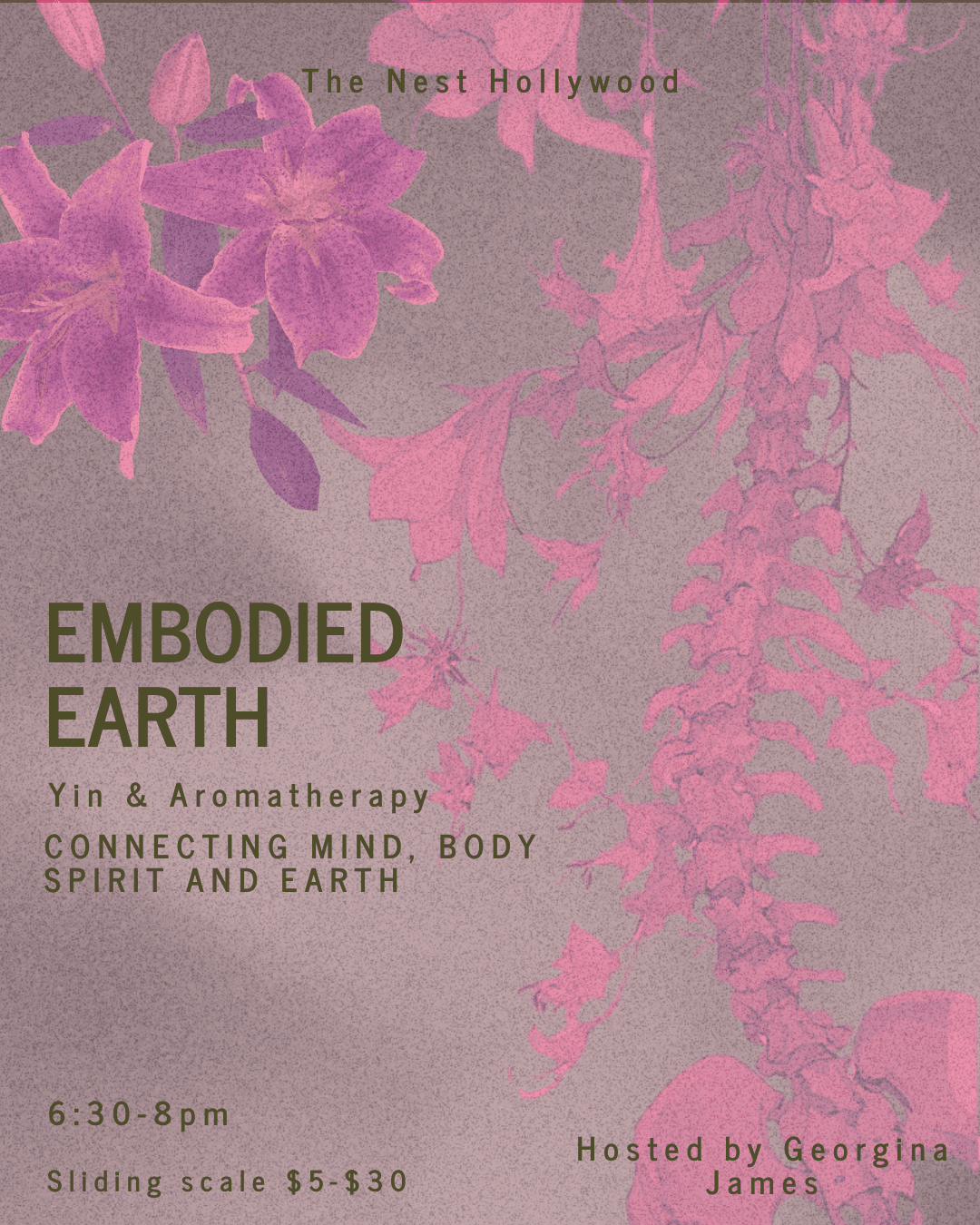 EMBODIED EARTH: Yin & Aromatherapy