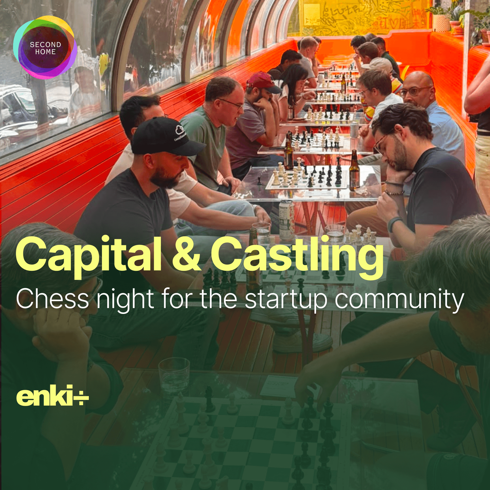 Capital & Castling: Chess Night for the Startup Community (October edition)