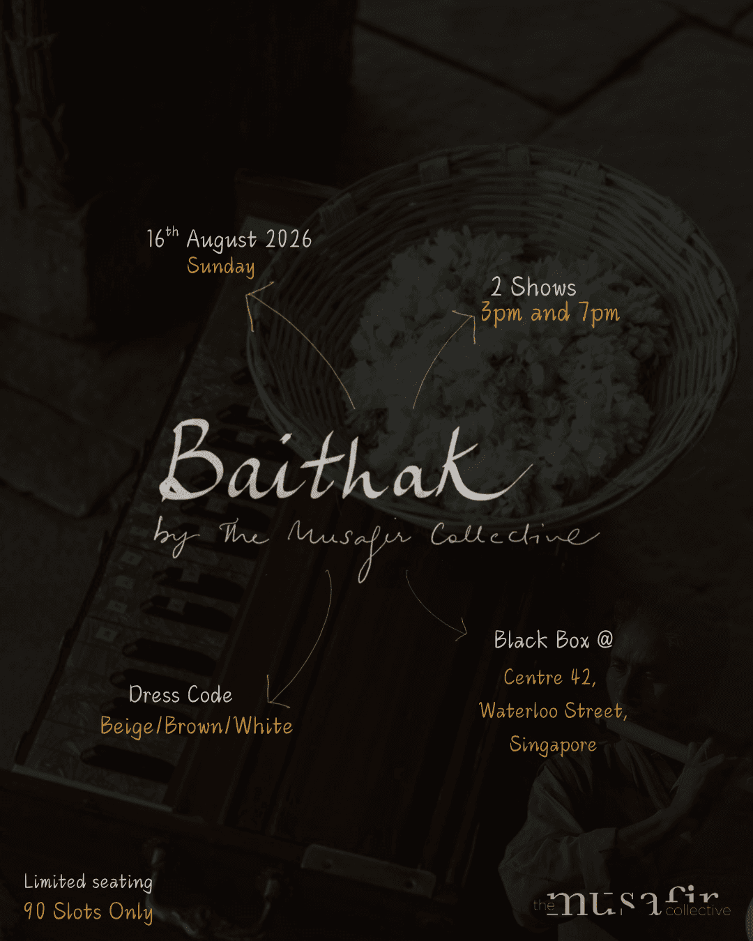 Baithak by The Musafir Collective | 16 Aug, 7pm