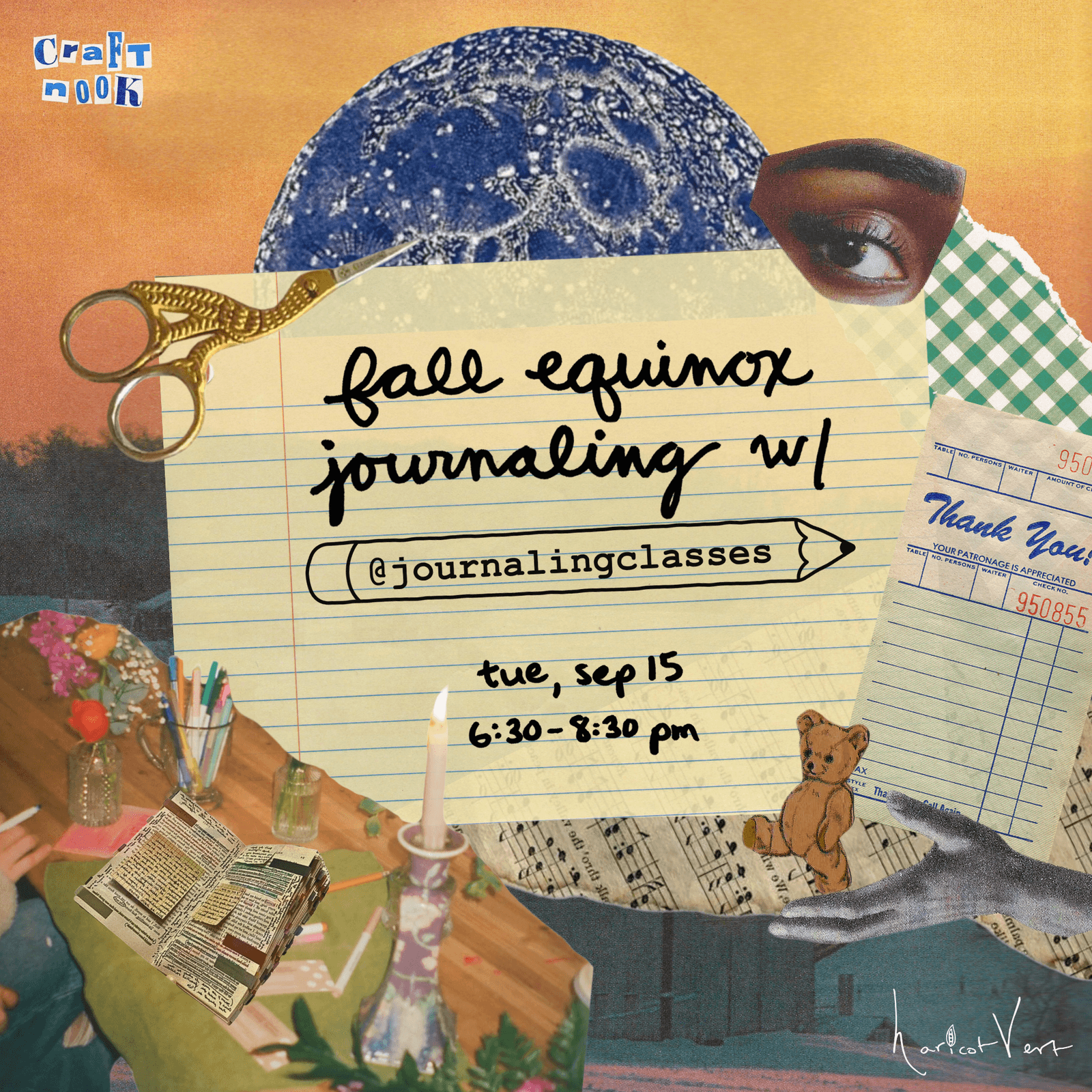 fall equinox journaling w/ @journalingclasses