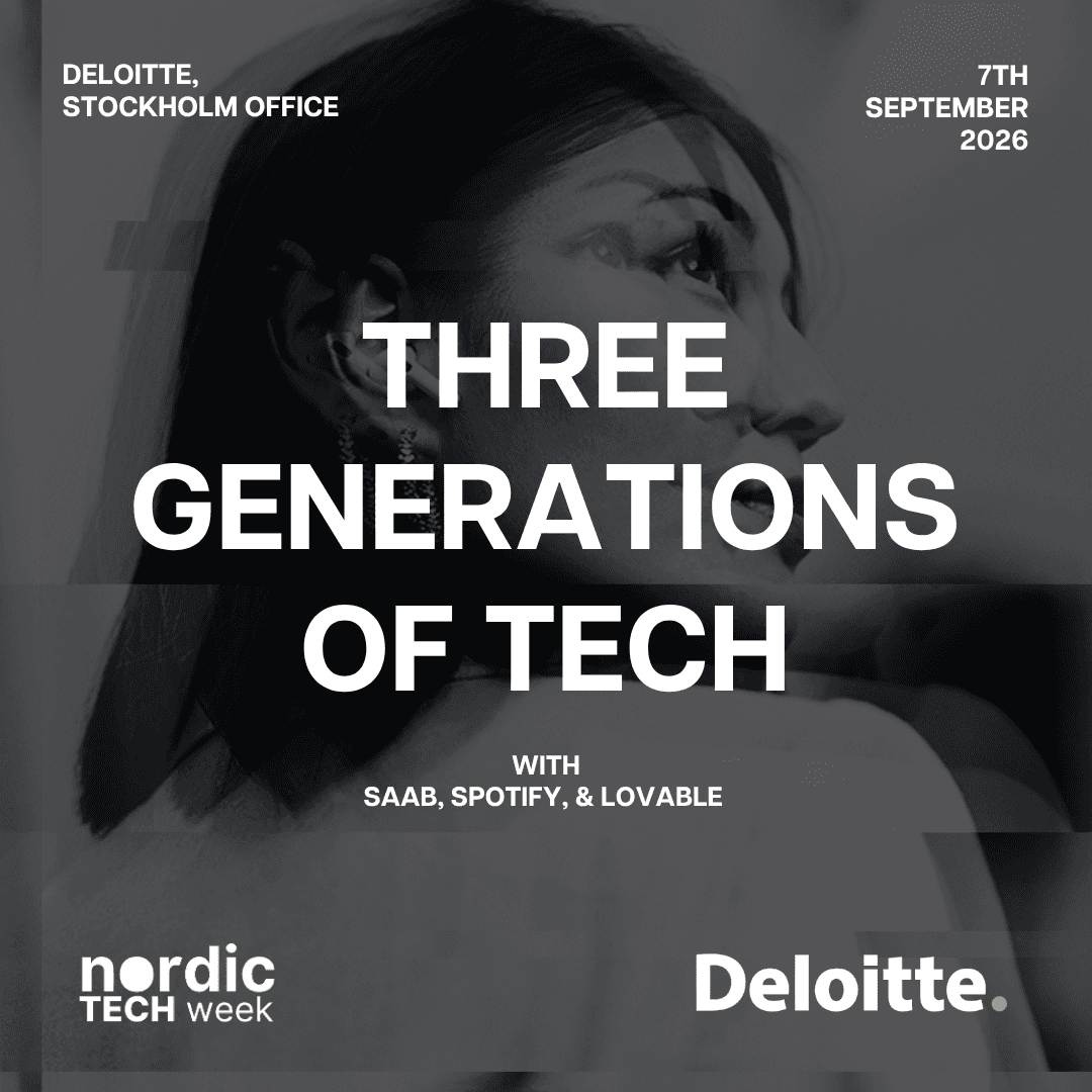 Three generations of tech with SAAB, Spotify and Lovable
