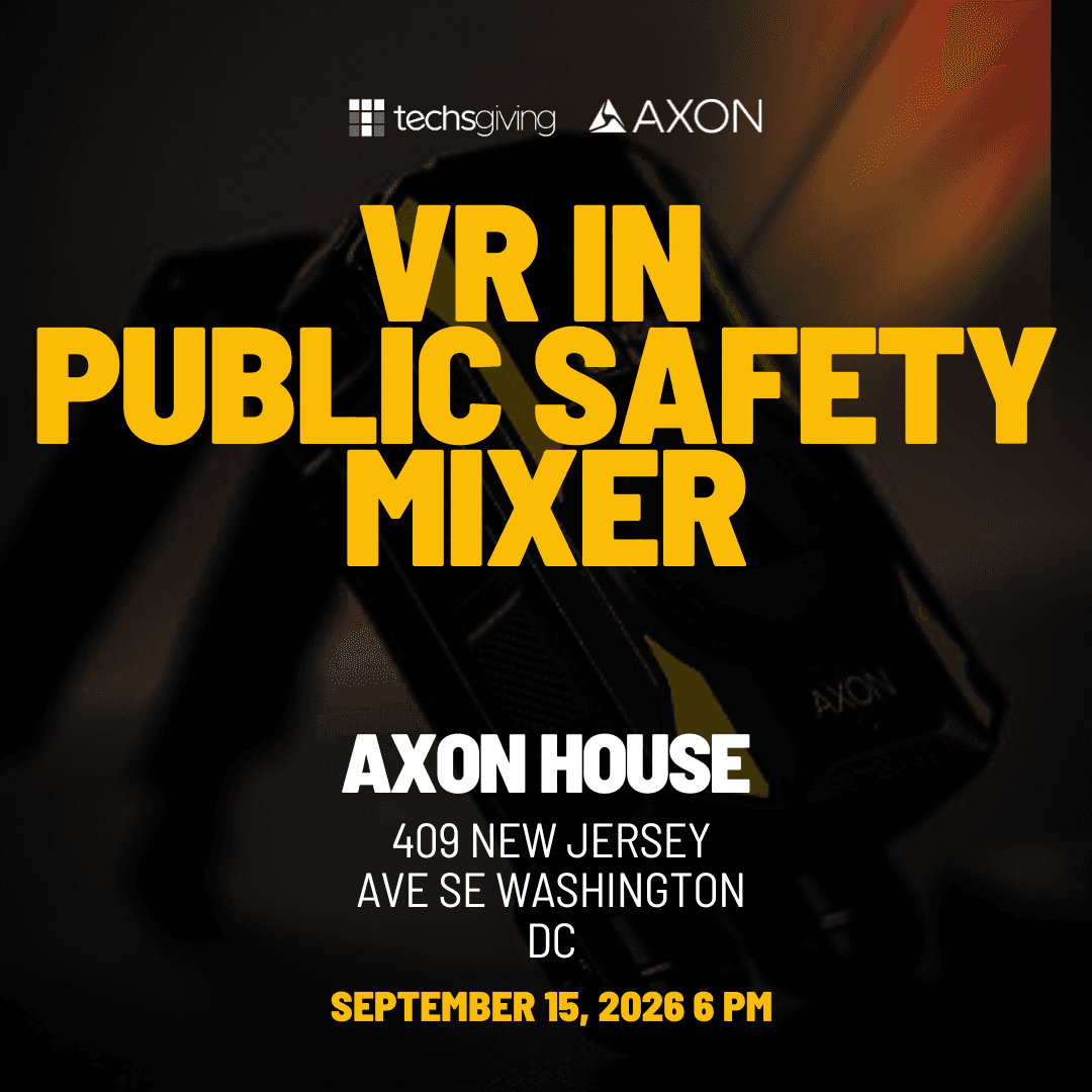 VR, Public Safety & the Future of Work: An Evening with Axon