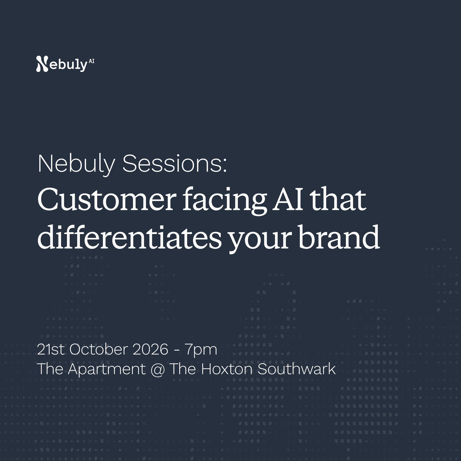 Nebuly Sessions: Customer facing AI that differentiates your brand