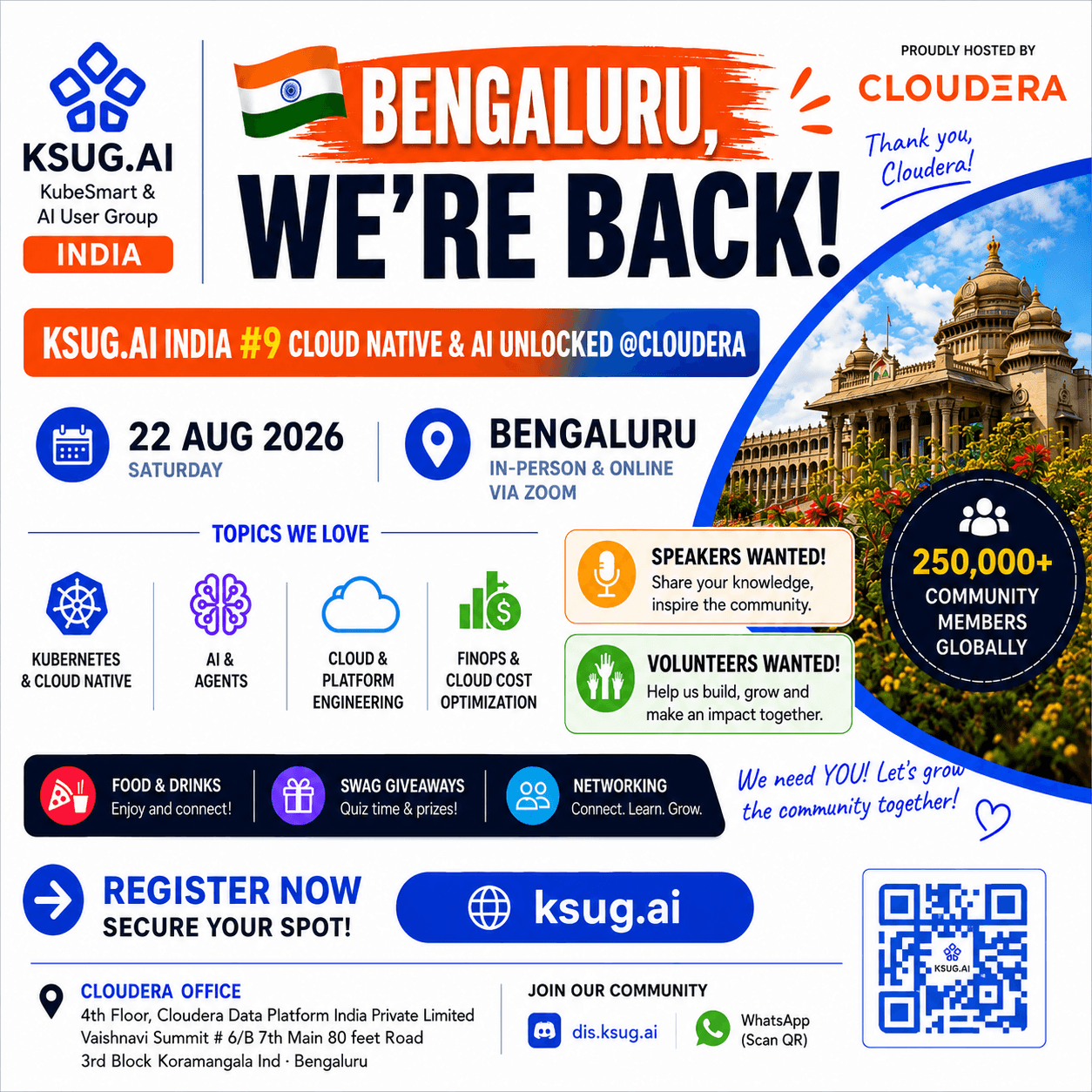 KSUG.AI India #9 Cloud Native & AI Unlocked @ Cloudera