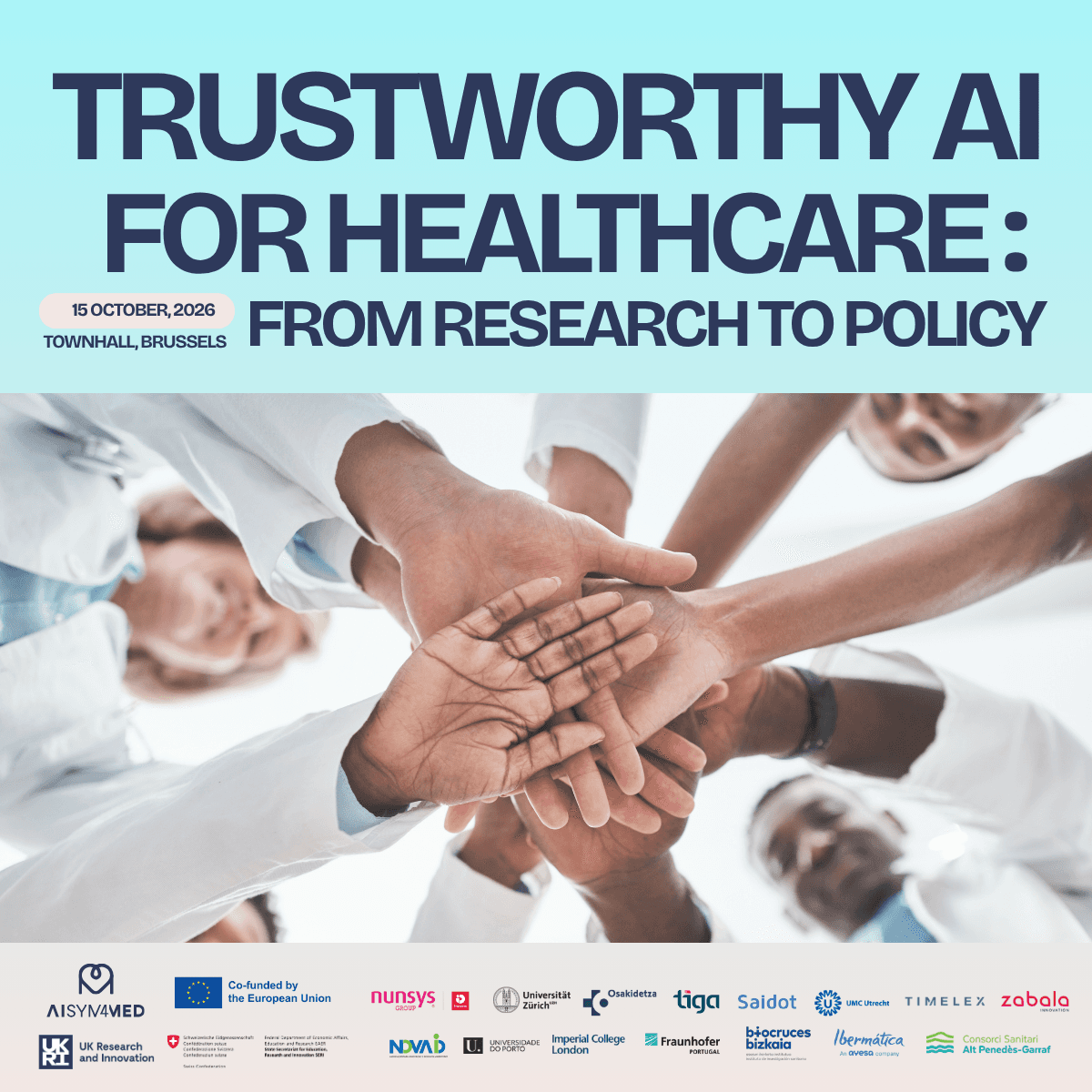 Trustworthy AI for Healthcare: From Research to Policy
