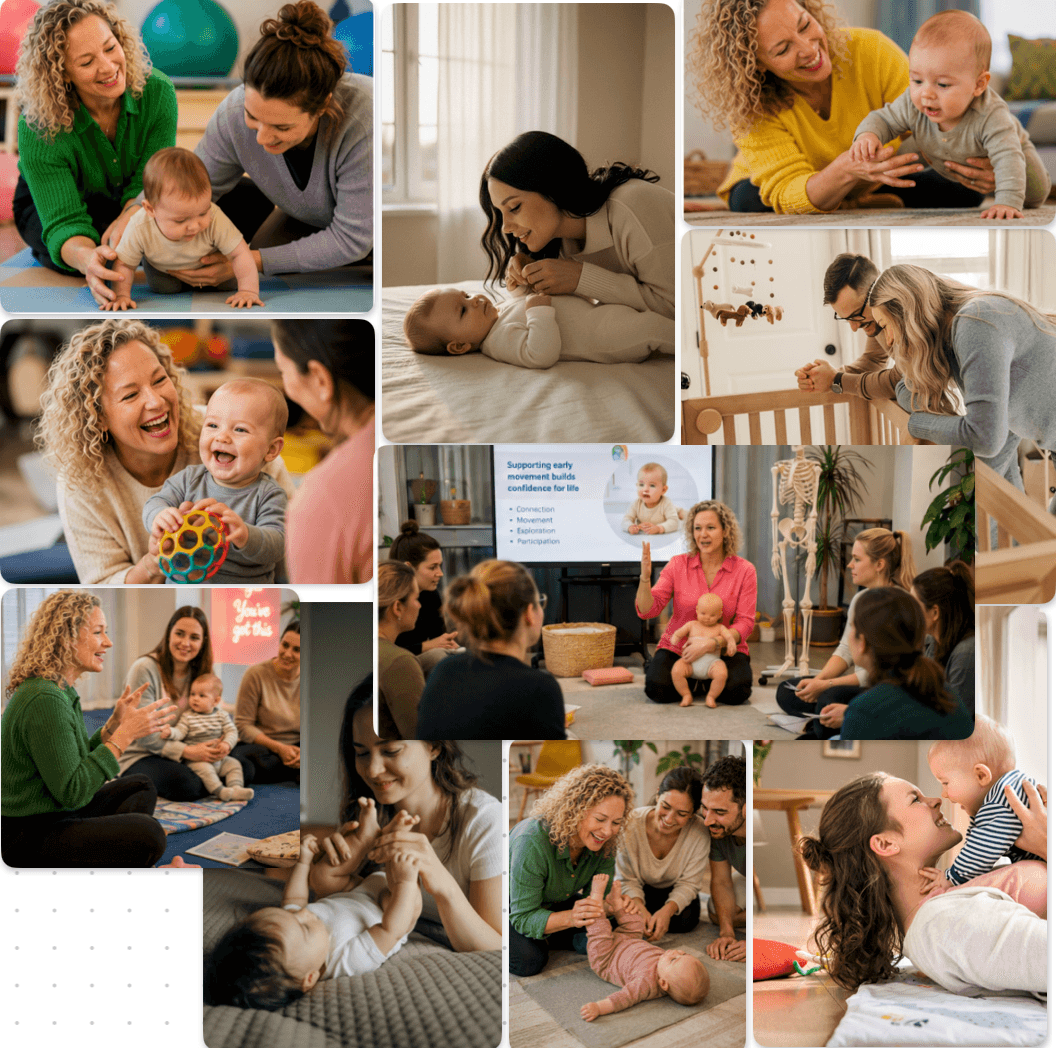 Early Motor Development Workshop for Babies 2–6 Months with Kine Johansen