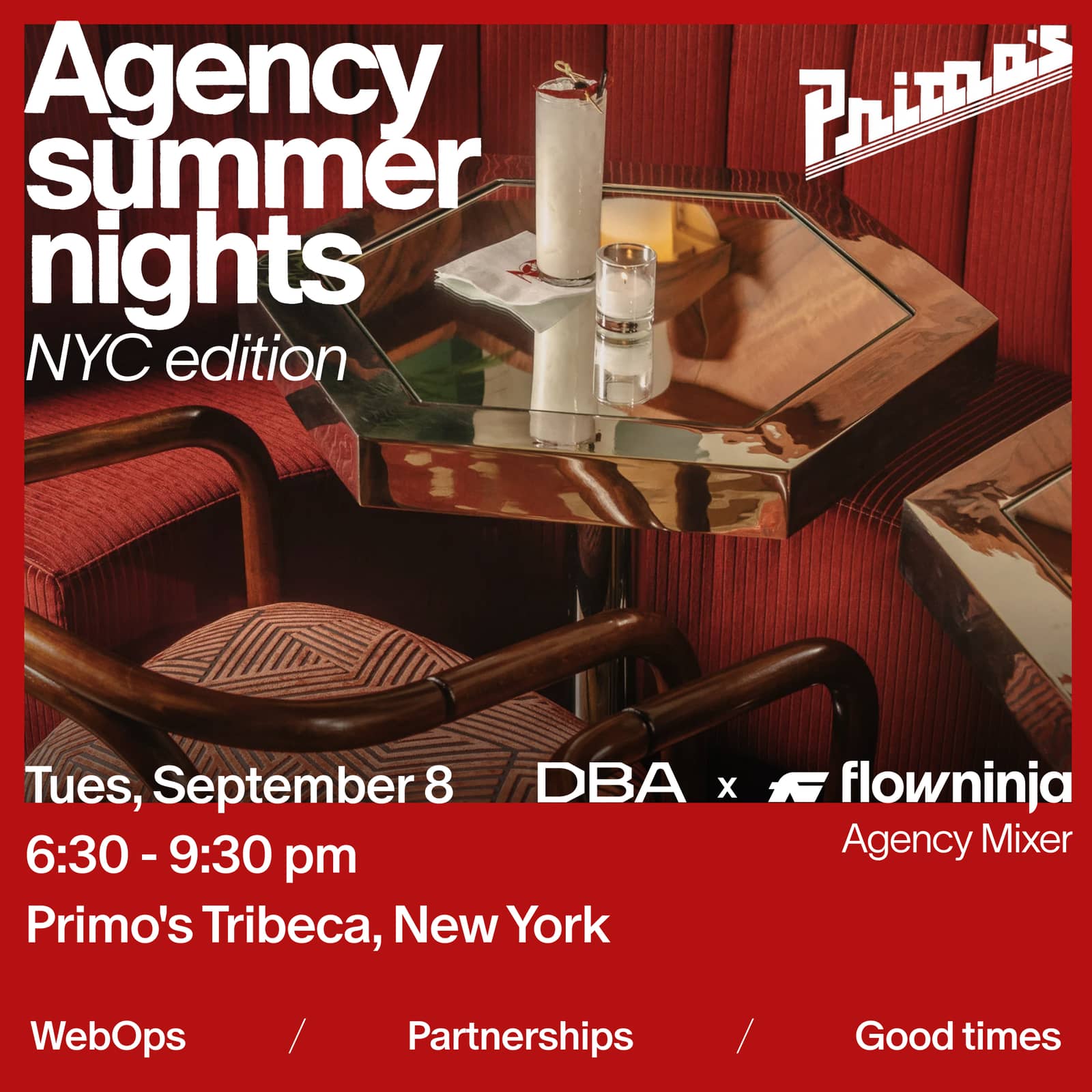 Agency summer nights, NYC edition
