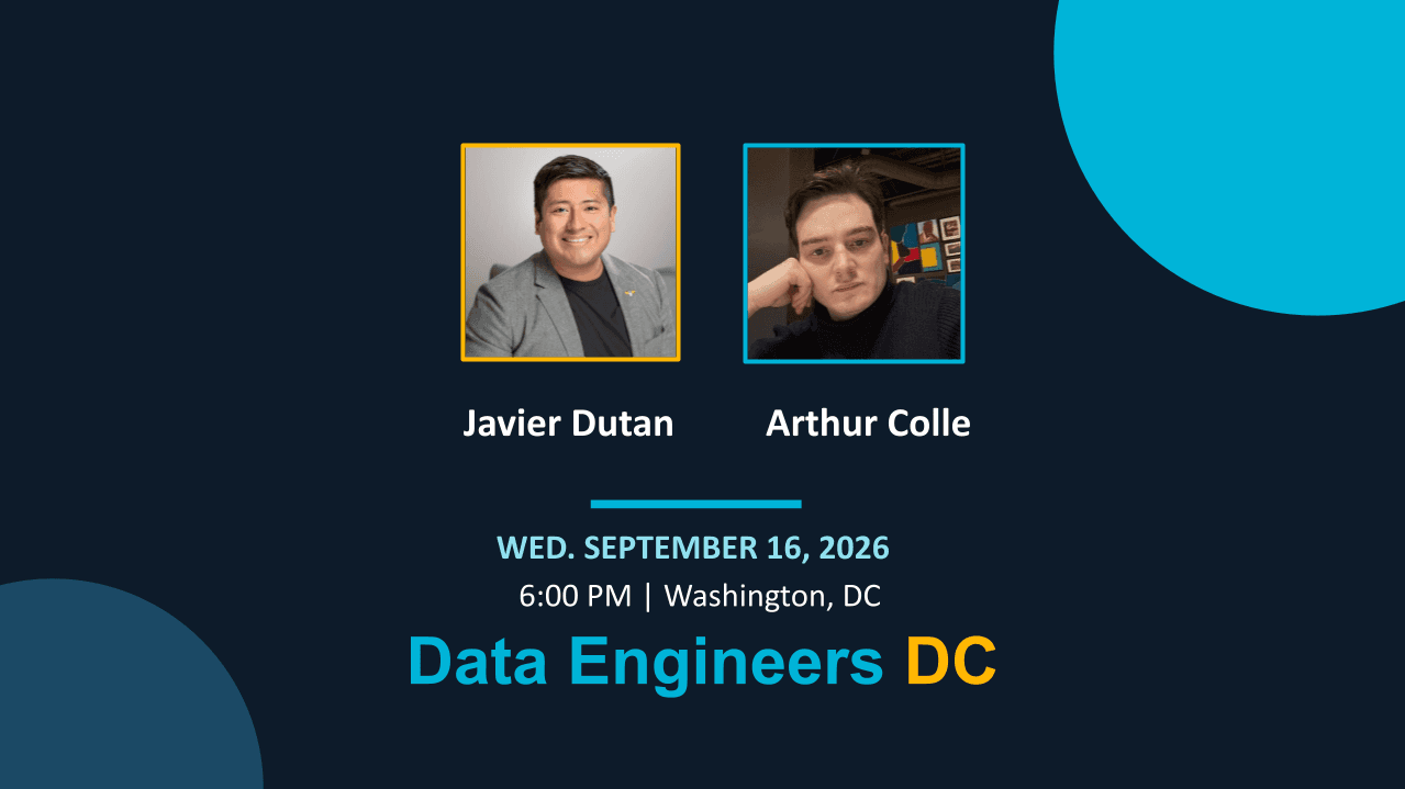 Data Engineers D.C. Presents: Applied Data Engineering in the Startup World