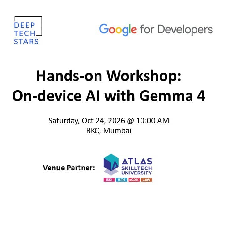 Hands-on Workshop - On-device AI with Gemma 4