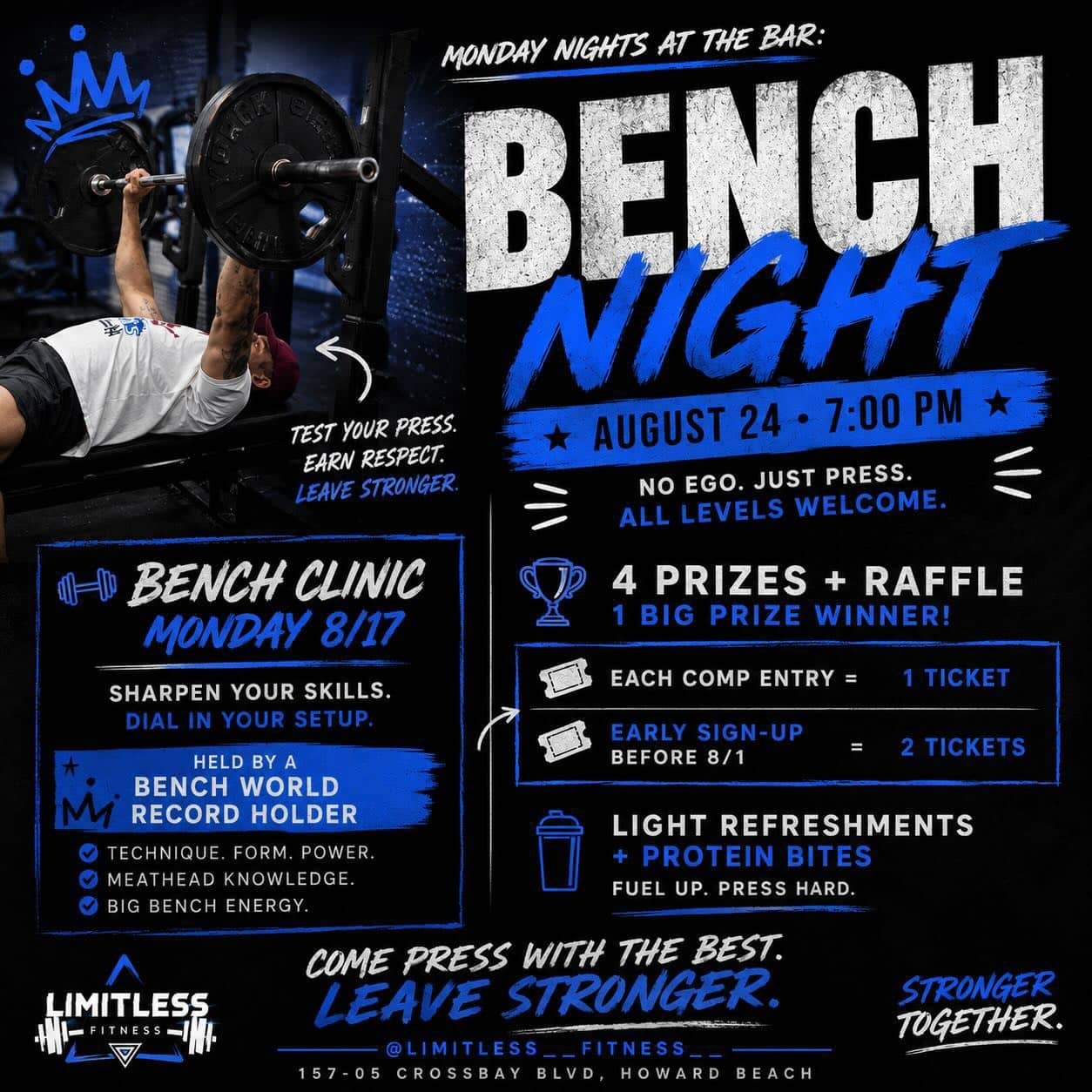 Monday Nights at the Bar: Bench Edition
