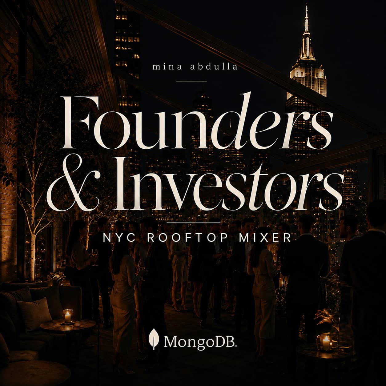 Founders & Investors NYC Rooftop Mixer