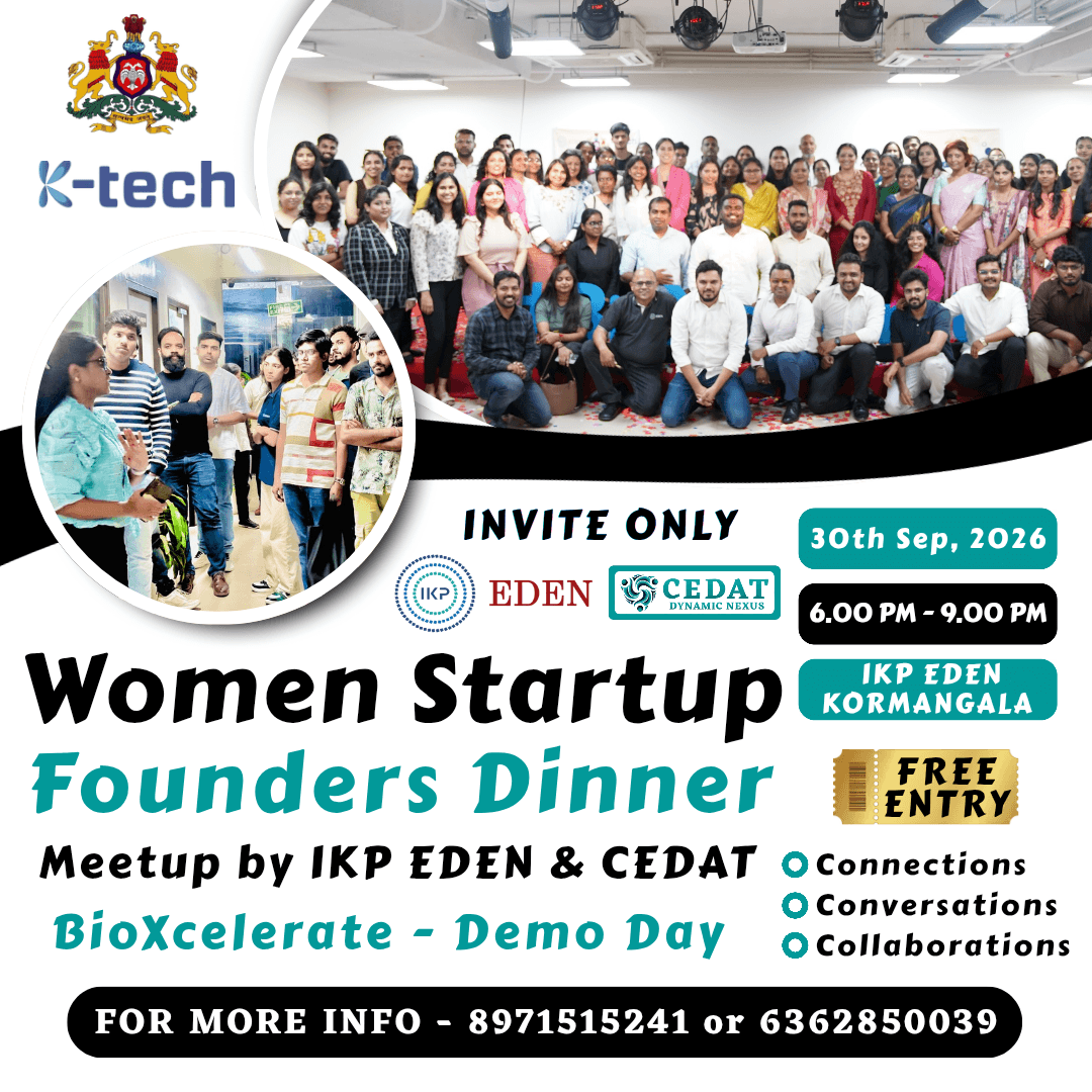 Women Startup Founders Dinner Meetup by CEDT & IKP EDEN