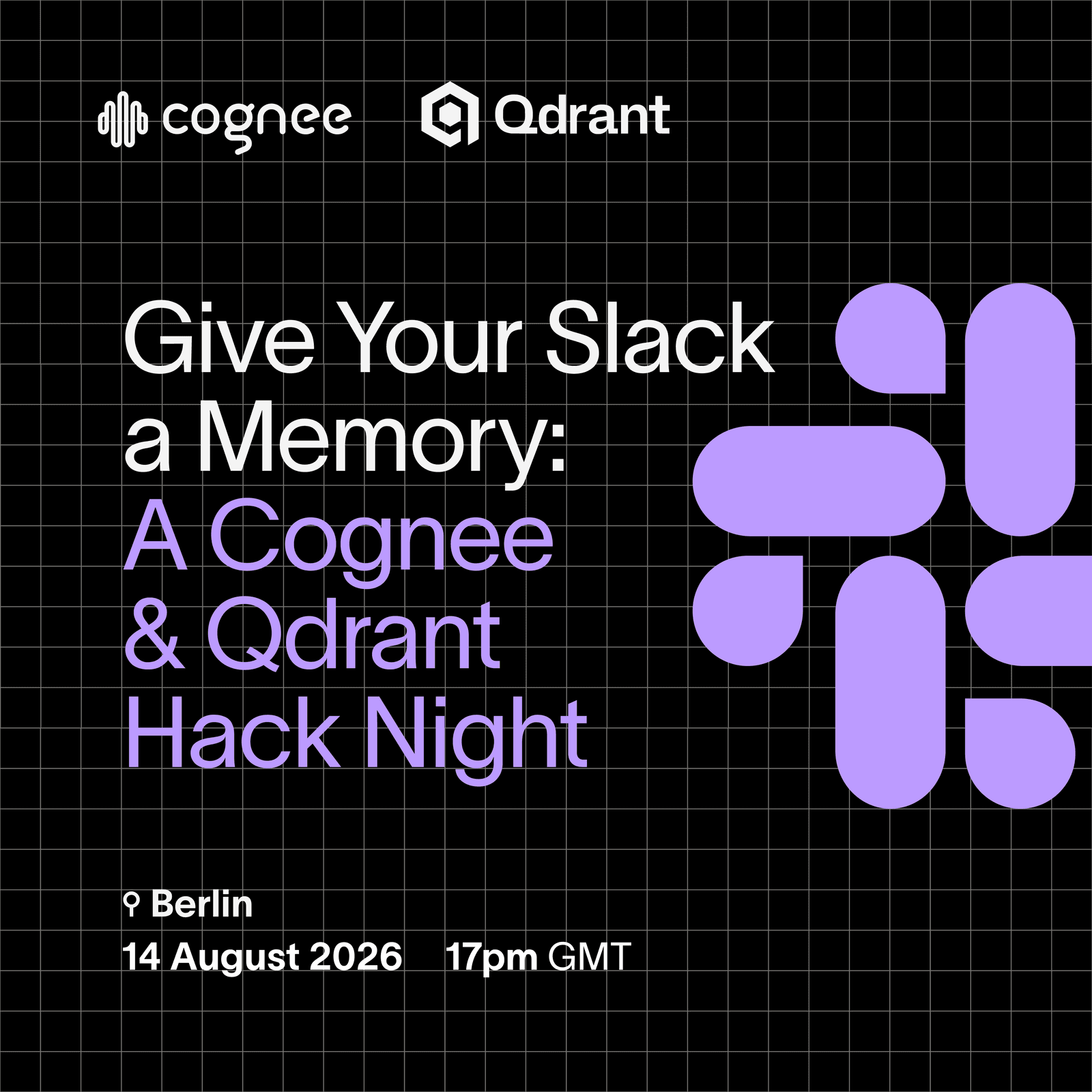 Give Your Slack a Memory: A Cognee and Qdrant Hack Night