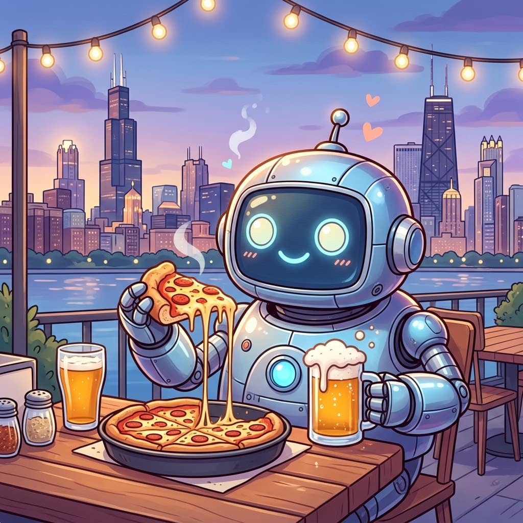 Humans in the Loop: Chicago Style Pizza Party