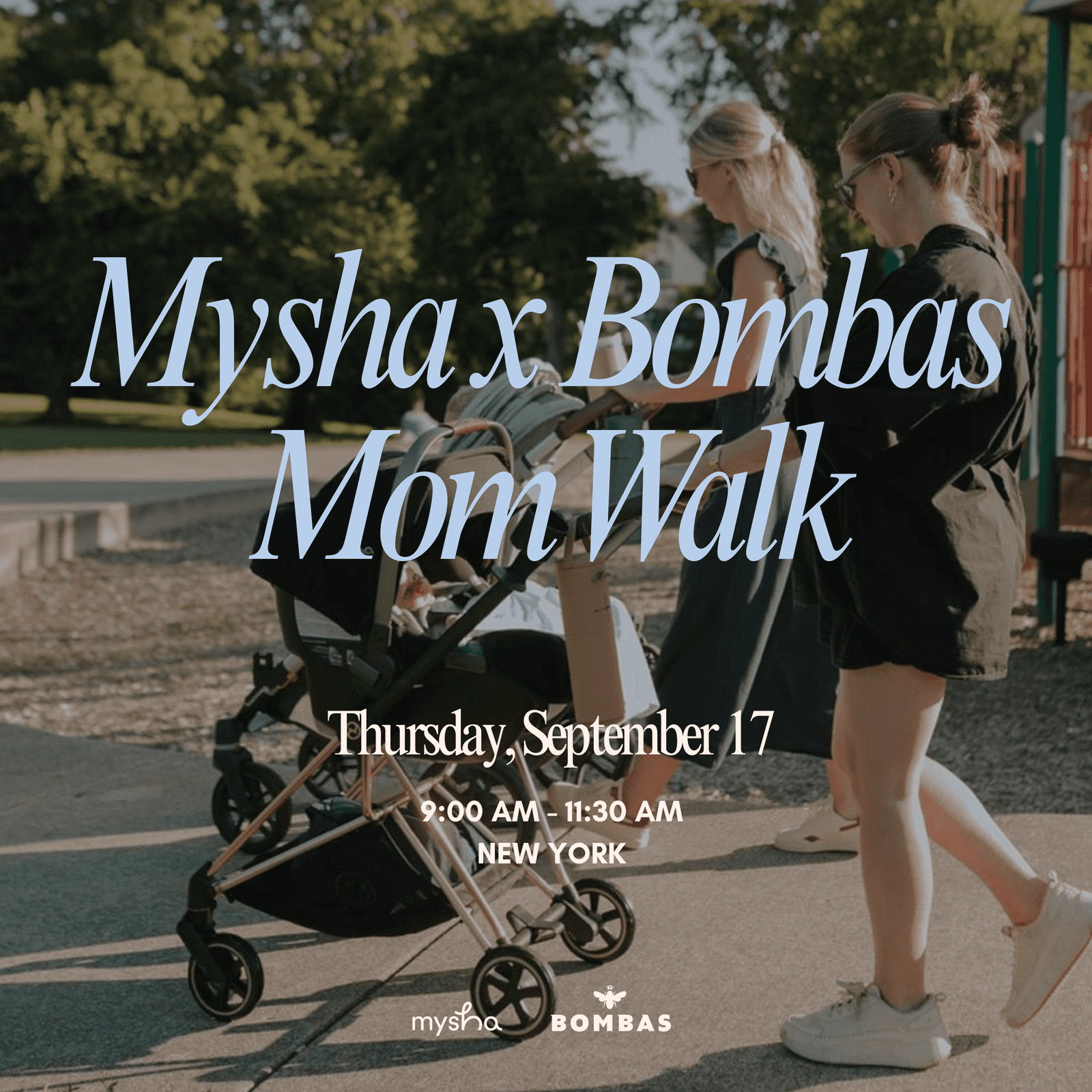 NYC: Mysha x Bombas Mom Walk