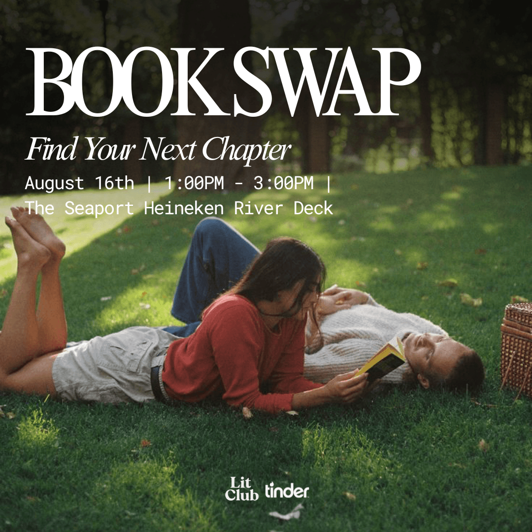 Lit Club x Tinder: Book Swap