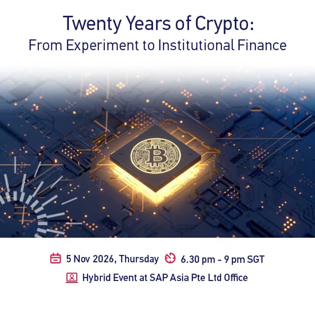 Dean's Distinguished Speaker Series - Twenty Years of Crypto: From Experiment to Institutional Finance