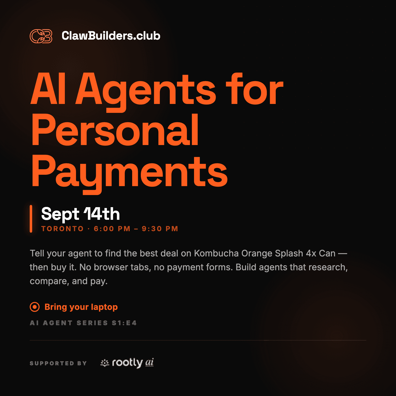 AI Agents For Personal Payments | ClawBuilders.Club