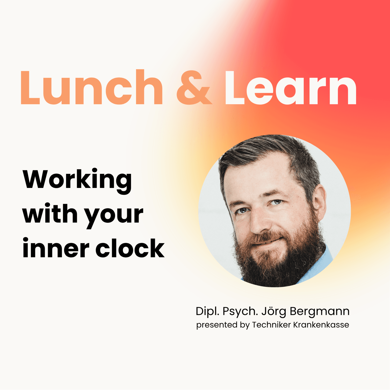 Lunch & Learn - Founder Energy: Working With Your Inner Clock