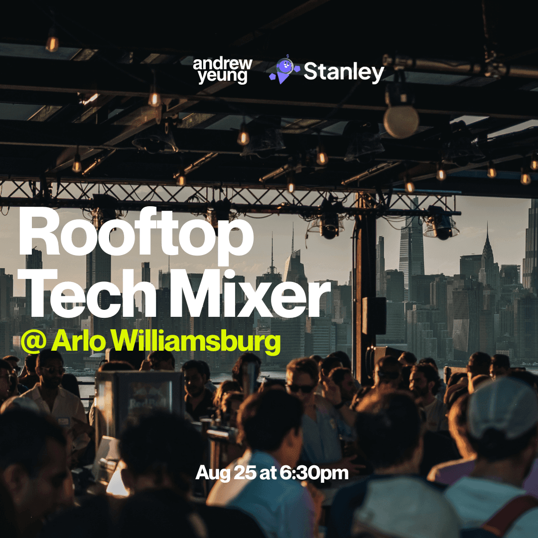 August Tech Rooftop Mixer (Hosted by Andrew Yeung)