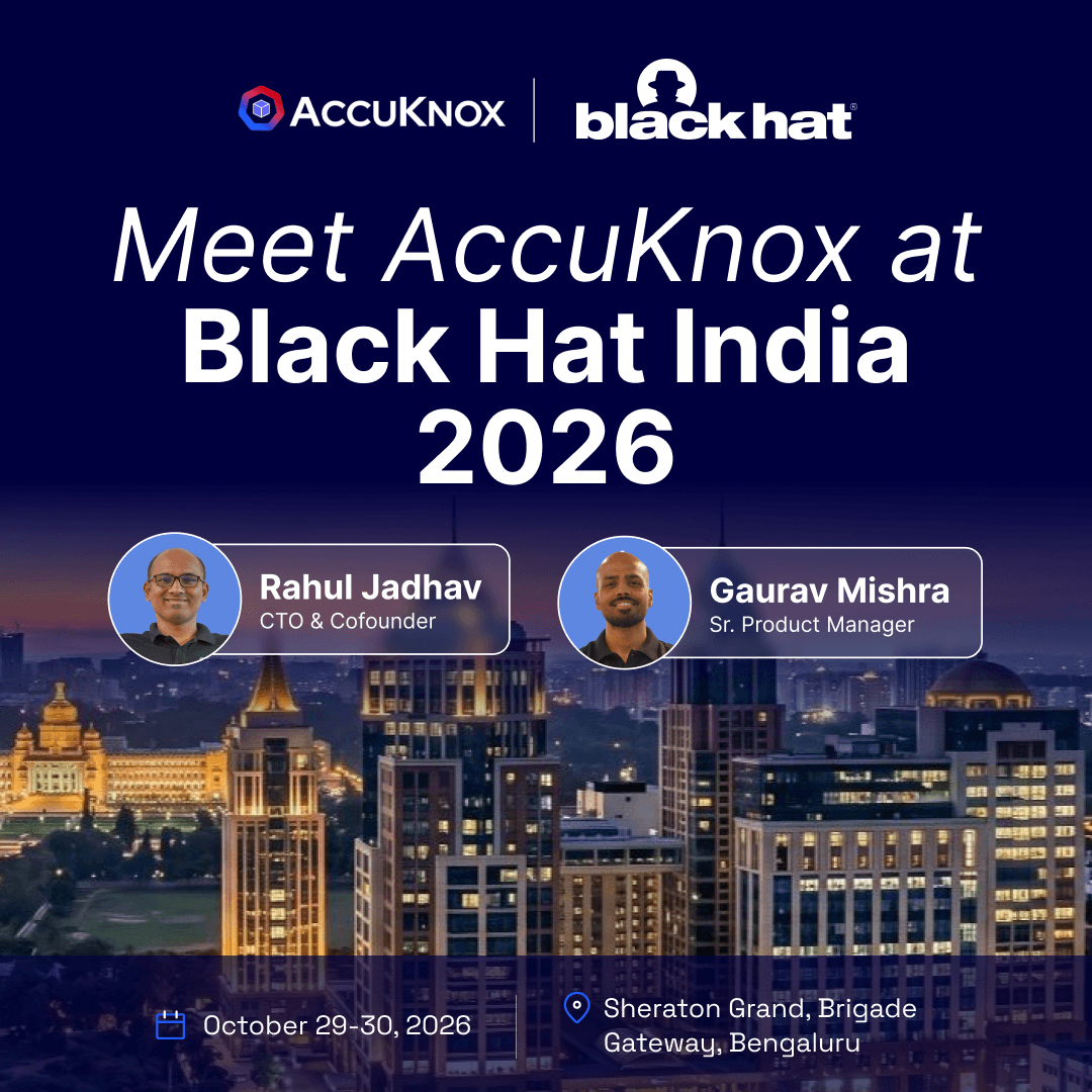 Meet Accuknox at Black Hat India 2026