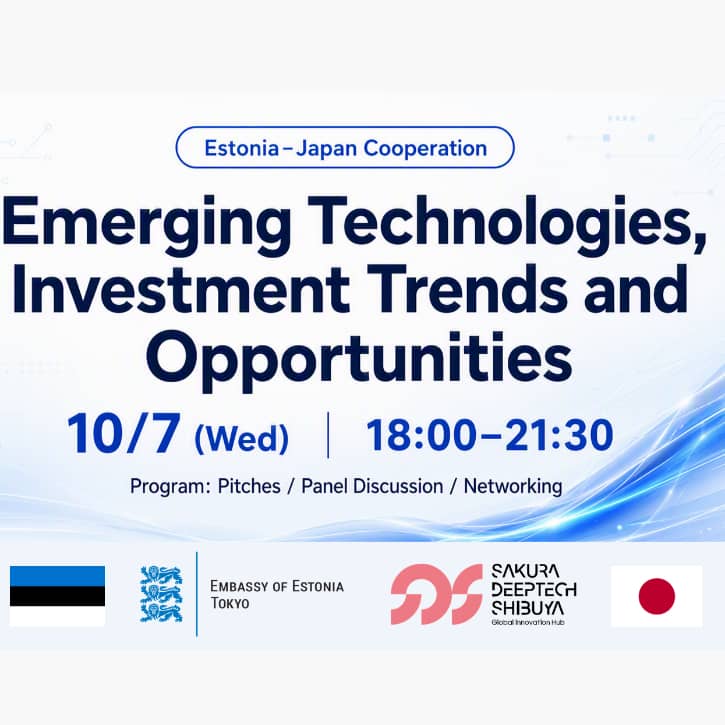 Estonia–Japan Cooperation: Emerging Technologies, Investment Trends and Opportunities
