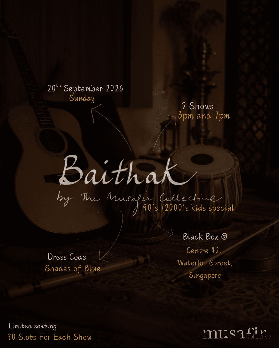 Baithak by The Musafir Collective | 90s & Early 2000s kids special | 20 Sep, 3pm