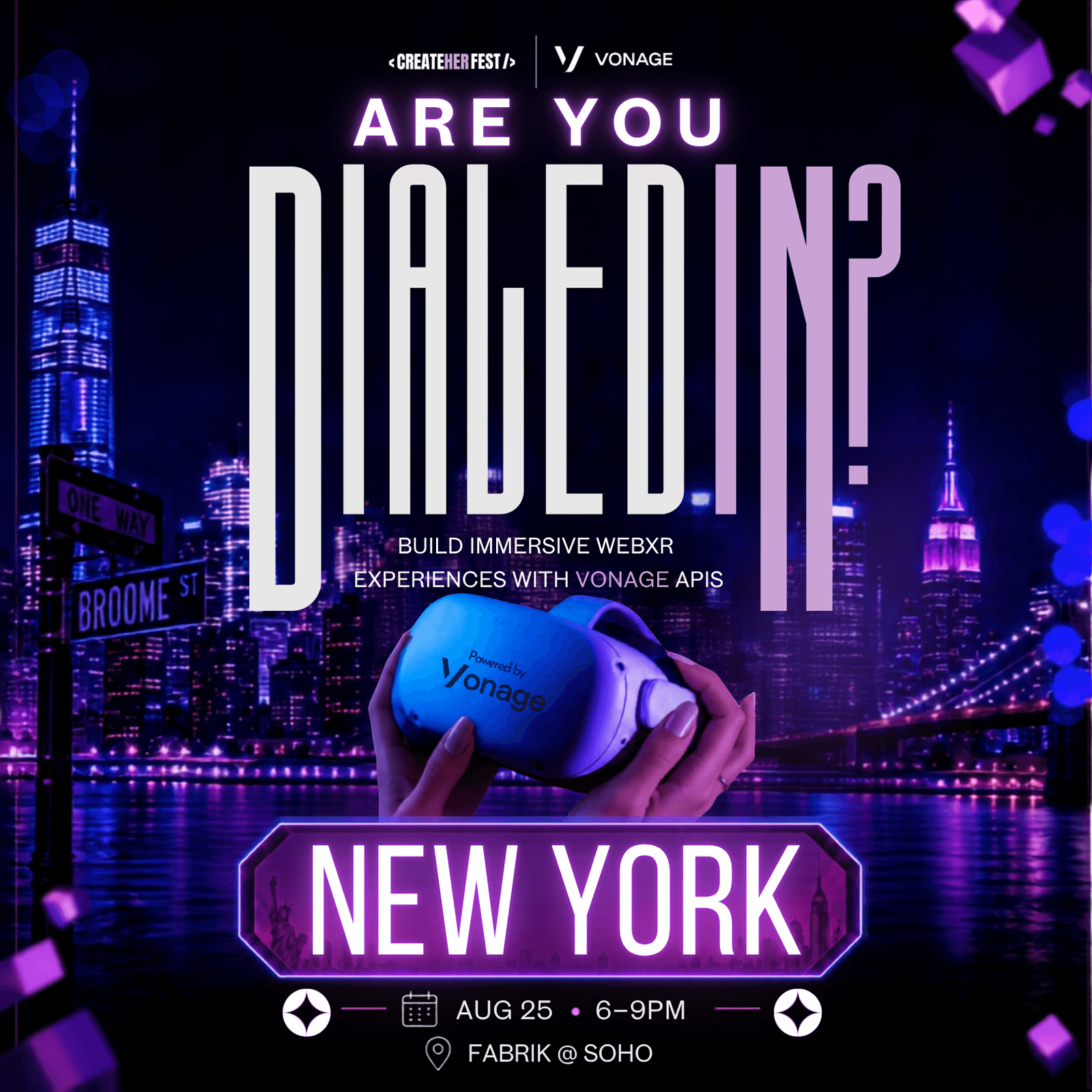 DialedIn N.Y.C. | A CreateHER Fest Tech Series
