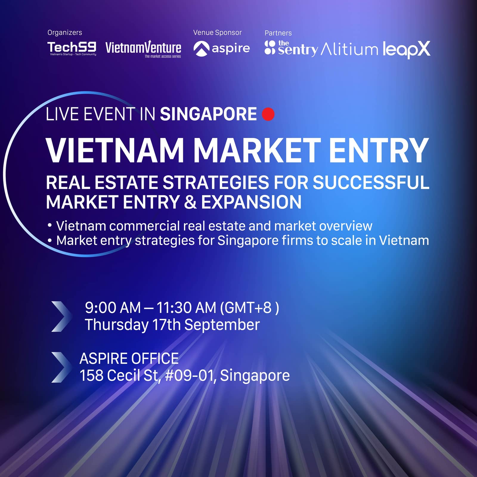 TECH59 SINGAPORE SERIES 2026 | VIETNAM MARKET ENTRY | What Tech Companies Need to Know Before Entering & Scaling in Vietnam