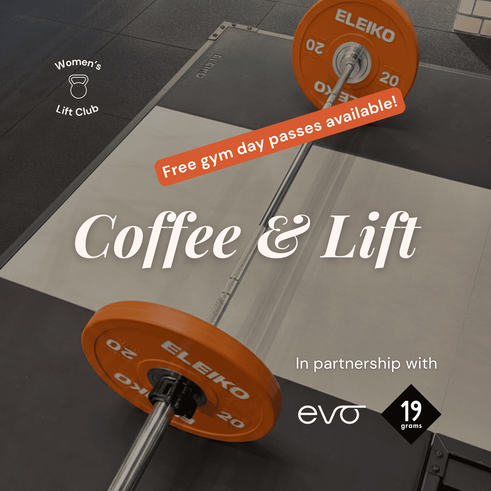 Coffee & Lift Saturdays #19 — Women+ Gym Meetup