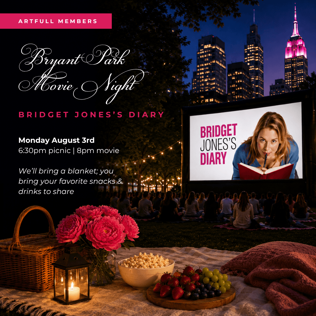 Art-full Member Movie Night: Bridget Jones's Diary at Bryant Park