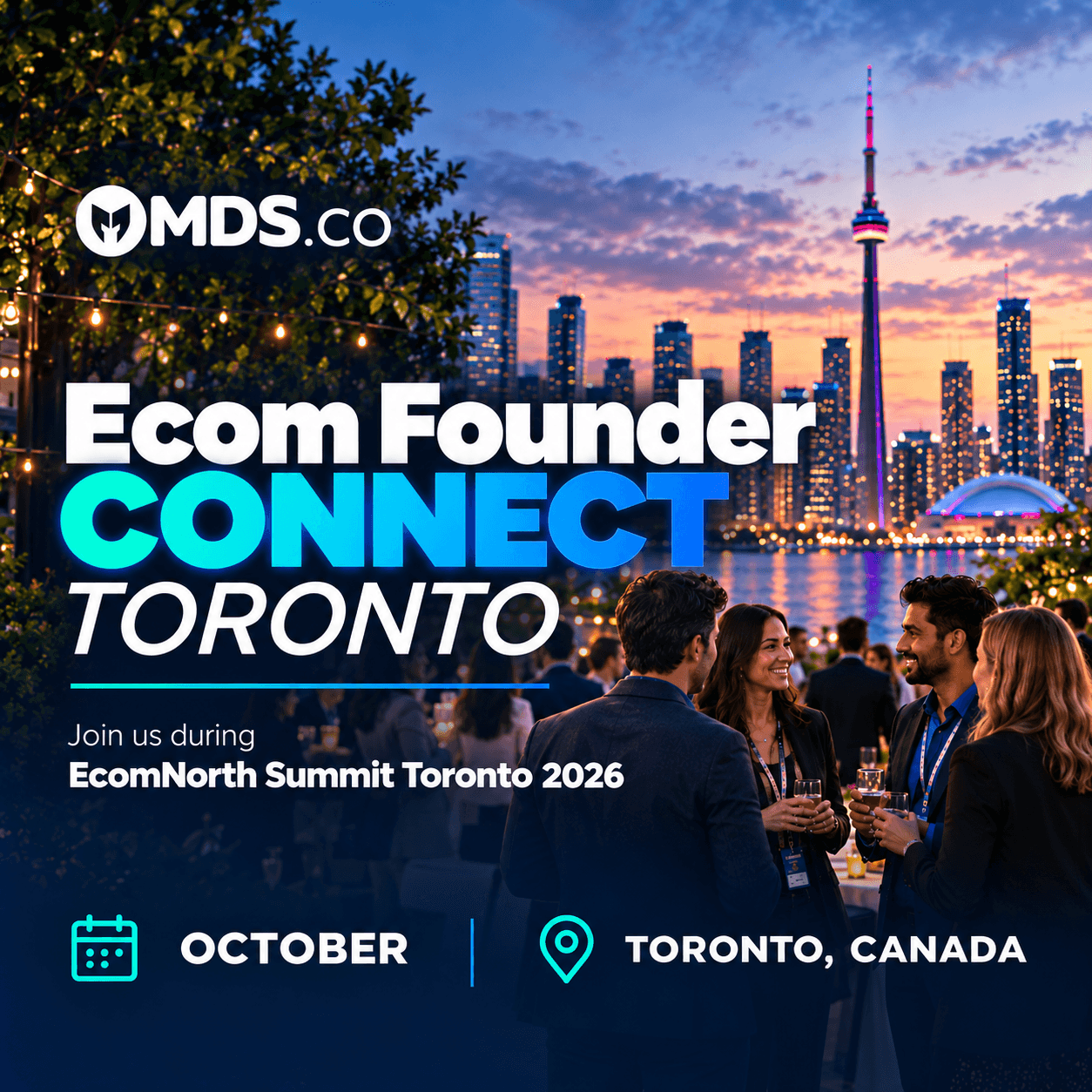 MDS Ecom Founder Connect at Ecom North Toronto Summit 2026