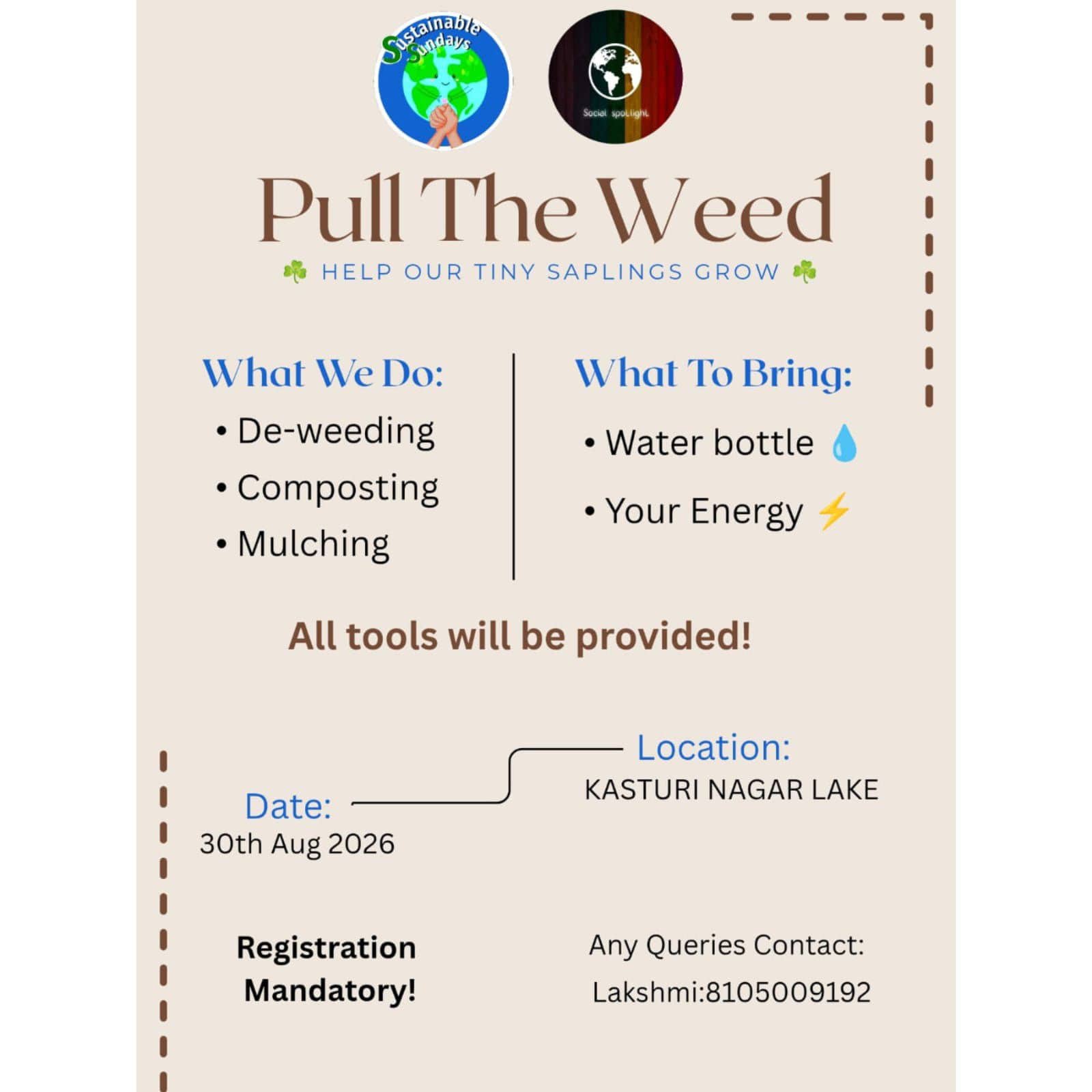 Sapling Care Sunday's