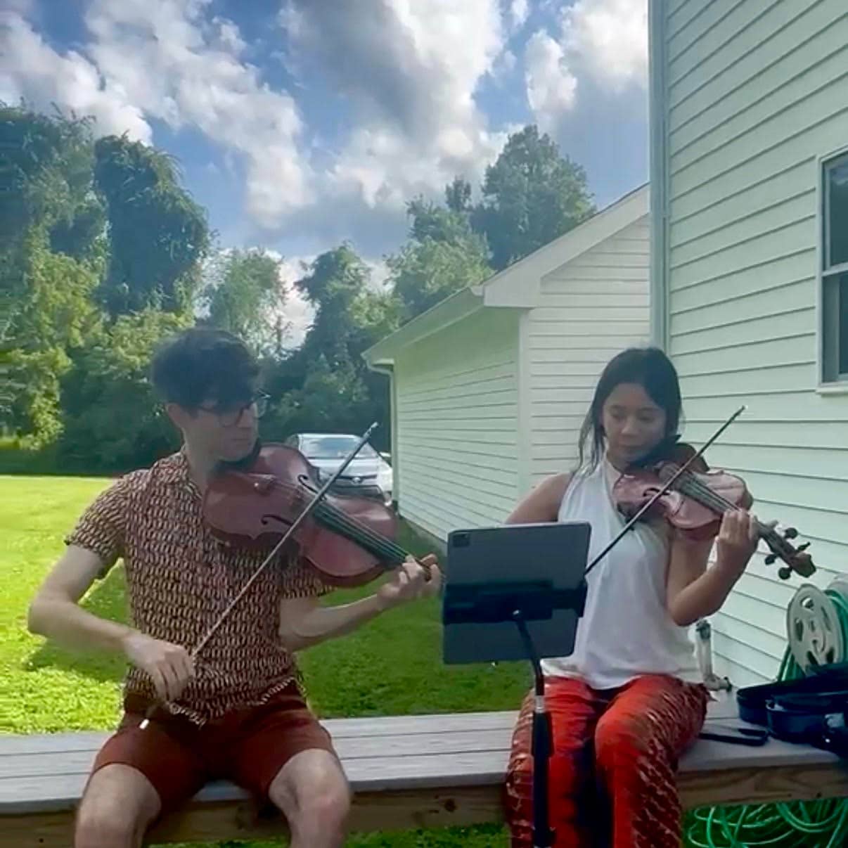 Violin & Viola Duos on Governors Island!