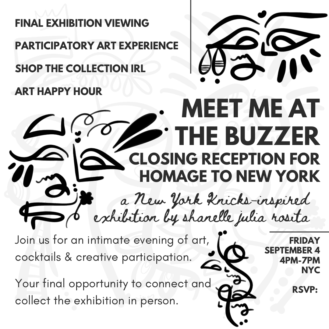 MEET ME AT THE BUZZER | ART × CRYPTO × COMMUNITY