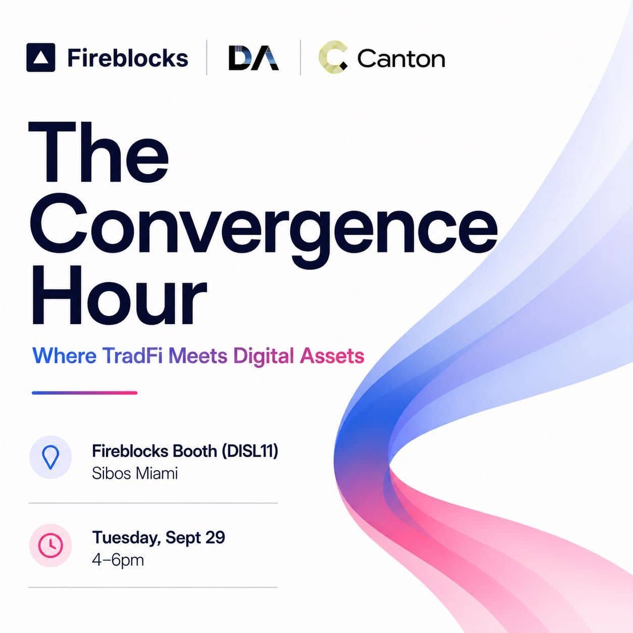 The Convergence Hour @ Sibos