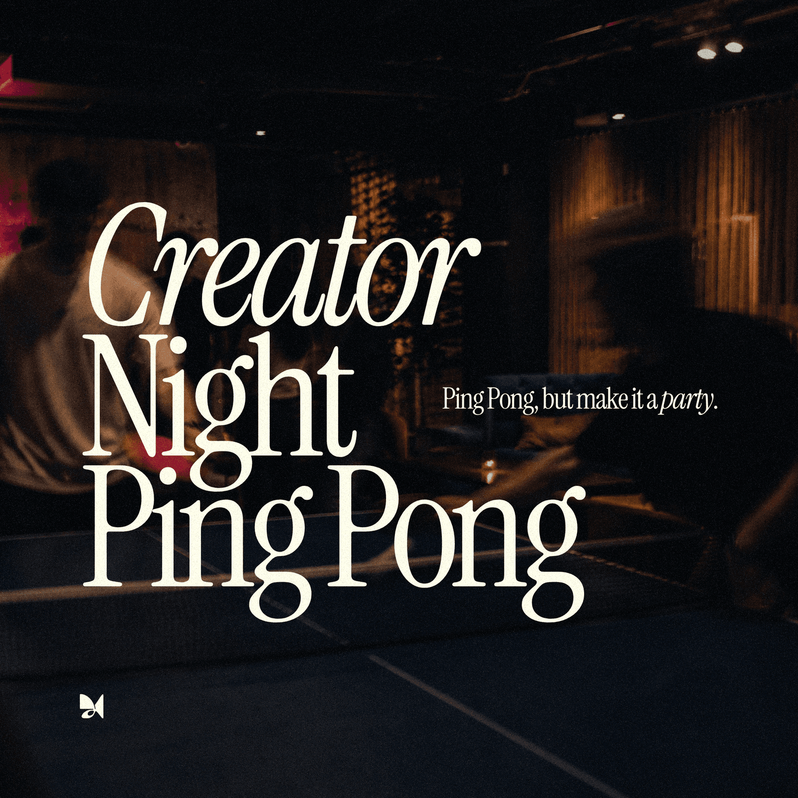 ping pong but make it a party