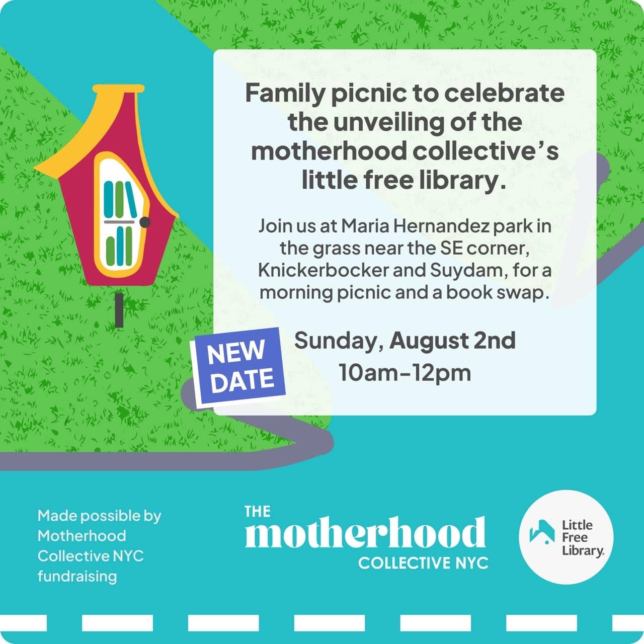 Little Free Library Debut At Maria Hernandez Park