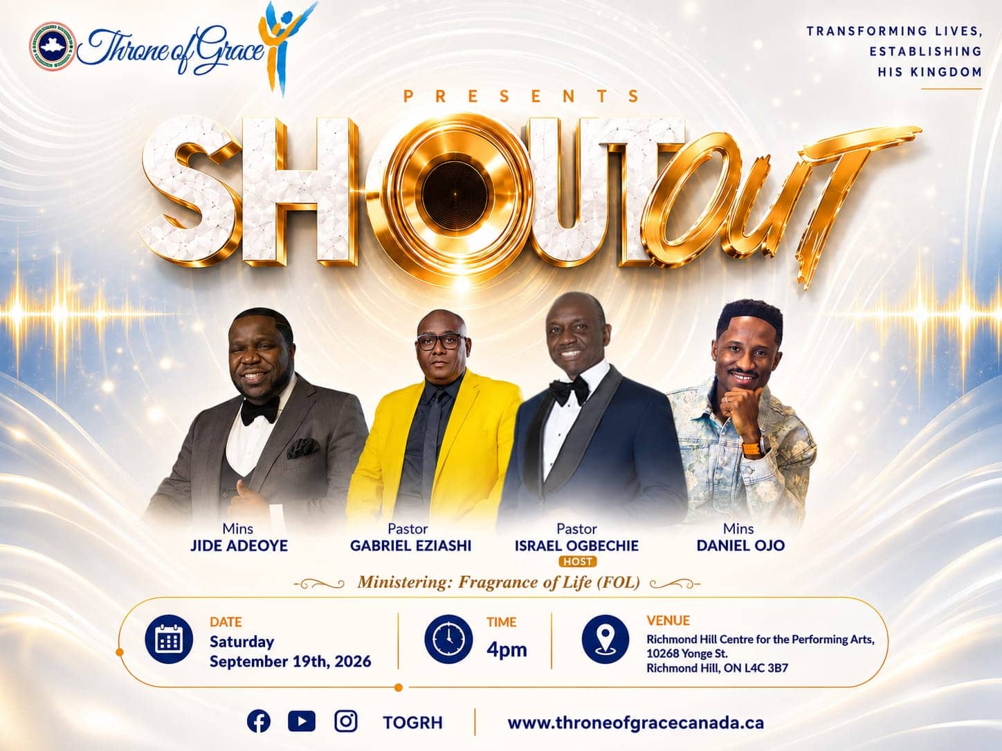 SHOUTOUT 2026 - Musical Concert