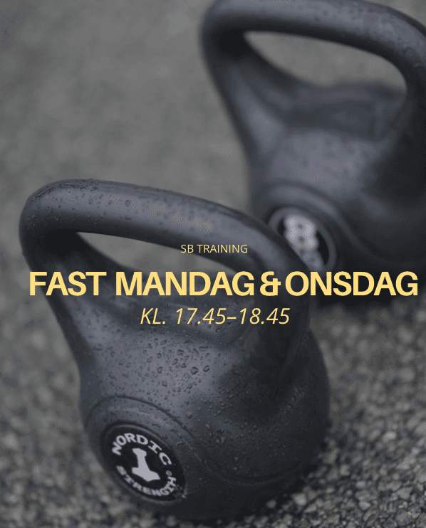 SB Training | mandag & onsdag kl. 17.45